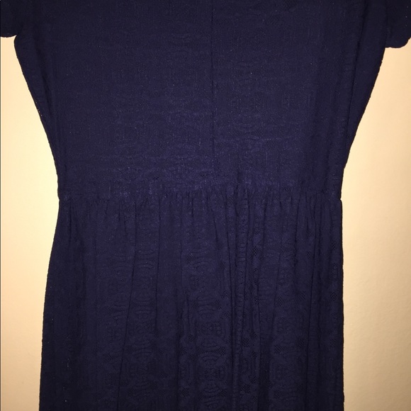 Navy lace dress - Picture 3 of 3
